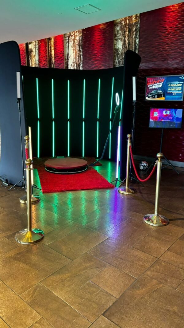 Servicio Cámara 360 + Black Drop Led
